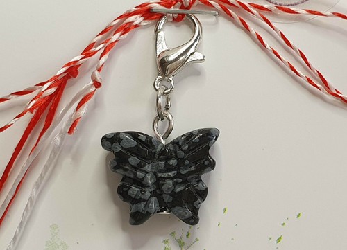 Martisor charm aus edelsteine - martisor,,