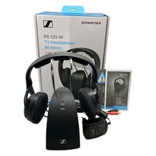 Sennheiser RS 120-W TV Headphones Wireless Funkkopfhörer Kabellos On Ear Fernseh