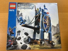 Lego Ritter Knights Kingdom 8875 Kings Siege Tower Bauanleitung top Zustand