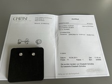 Esprit Ohrringe Silber 925 Zirkona  gebraucht mit Zertifikat