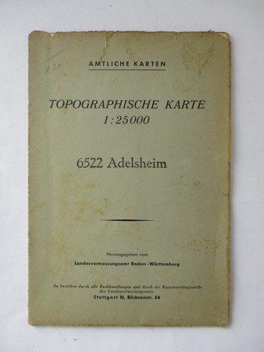 Topographische karte 25000 - karte, :