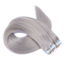Tape In On - SILVER Hair