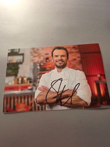 Steffen henssler signed foto - signed,