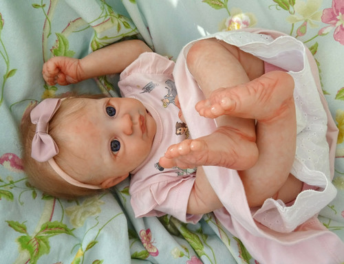 Reborn baby mädchen - baby, 19"