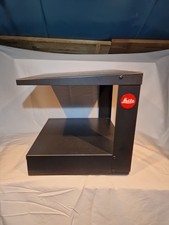 Leitz Beamer/Film/Dia Projektor Vorführtisch/Metall Schwarz 2 Ebenen