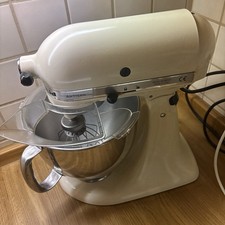 KitchenAid Küchenmaschine Artisan KM 150, Gemüseschneider, Fleischwolf, 4 Rührbe