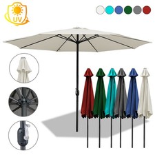 Sonnenschirm Marktschirm Neigbar Knickbar Sonnenschutz Ø2x3m Pendelschirm