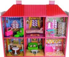 XXL Barbie Haus mit möbel 