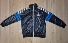 Adidas Chile 62 Jacke, Größe L, Schwarz Blau, YTI0101