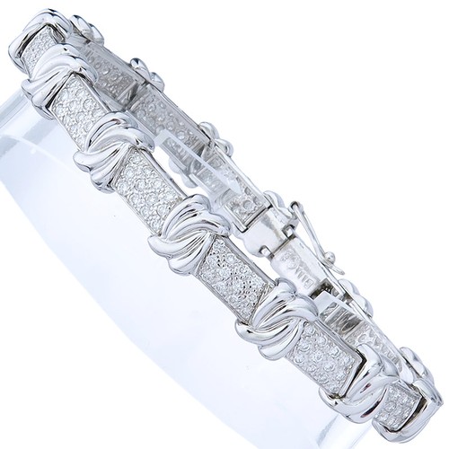 Bracelet brilliant 750 white - bracelet,