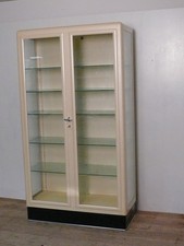 Arzt-Schrank Vitrine 50er