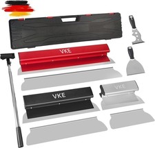 Flächenspachtel-Set Im Koffer , Maler-Gipser Spachtel, Trockenbau, Verputzen,