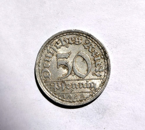 Weimarer republik pfennig - weimarer, 50