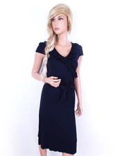 VINTAGE Damen Wickelkleid Gr