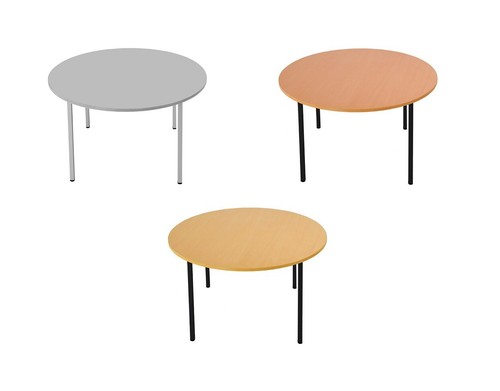 Runder schreibtisch - runder,
