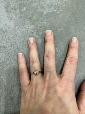 Ring Bella Kerze Silber 