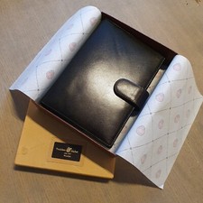 A6/ E19 Tebe Luxus Leder Ringbuch/ Adressbuch/Visiten-EC-Karten/ Organizer