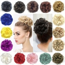 Haarteil Haarknoten Zopfgummi Haargummi Scrunchie Pferdeschwanz Voluminös Dutt 