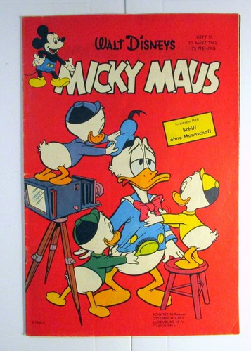 Micky maus 1962 heft vom - micky, 10