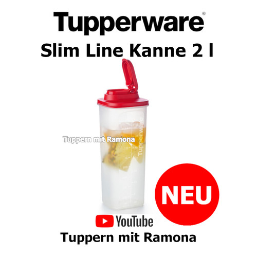 Tupperware slim line kanne - line, 1l