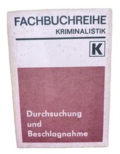 Fachbuchreihe Kriminalistik