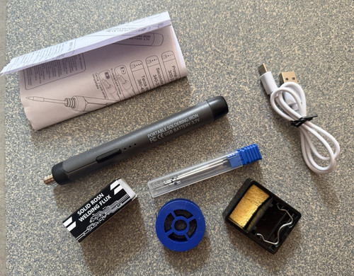 Mini usb akku lötkolben set - mini,