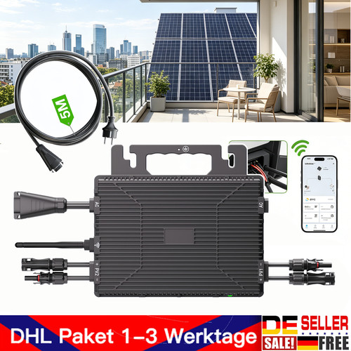 800w wechselrichter wlan app - &,