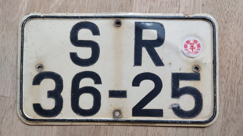 Nummernschild ddr siegel - nummernschild,