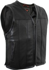 Biker lederweste kutte - biker,