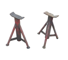 2x alter Unterstellbock ✨ Bockständer Stützbock WAGENHEBER verstellbar ca 8kg