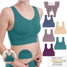 Damen Formbustier Sport Bra