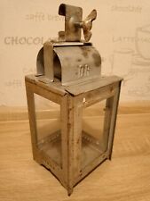 DR Eisenbahnlampe/Signallicht, für Wachskerze original Bahnlampe Lampe Licht