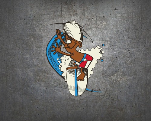 Surfer boy aufkleber sticker - boy,