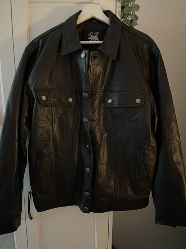 Echtlederjacke herren schwarz - echtlederjacke,