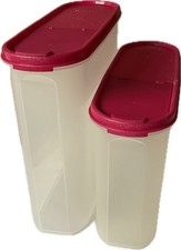 Tupperware 2 Super Eidgenossen Größe 3+4 Trockenvorrat Müsli Cornflakes Pink