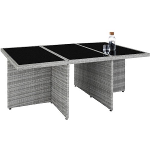 Alu tisch gartentisch esstisch - alu,