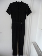 Neu! Schwarzer Jumpsuit mit