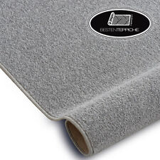 Langlebig Modernen Teppichboden ETON grau silber große Größen! Teppiche nach Maß