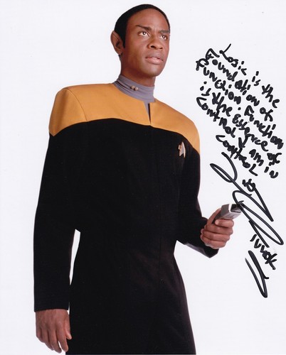 Tim russ signed autogramm - russ,