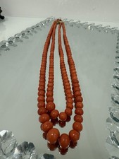 Edle Antike Korallenkette 585