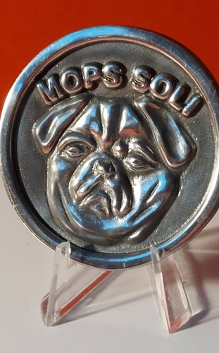 Loriot medaille mops - loriot, mops-soli