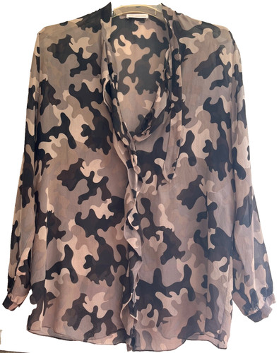 Seidenbluse tunika beige - seidenbluse,