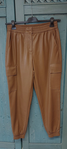 Comma kunstlederhose 38 - comma,
