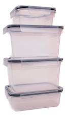 Ikea Vorratsbehälter mit Deckel 365 + ( 4er Set ) Kunststoff Rechteckig Dosen