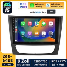 DAB+ Android 15 Autoradio Für
