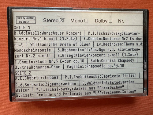 Basf cassette - lh,