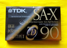 1x TDK SA-X 90 Cassette Tape