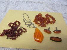 schöner Bernstein Schmuck (