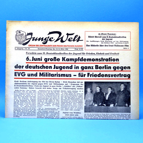 Junge welt 1954 - junge, 13.03.1954