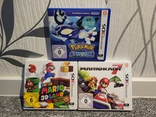 Nintendo 3ds Pokemon Alpha Saphir Mario Kart 7 Mario 3d Land LEERHÜLLE + Anleitu